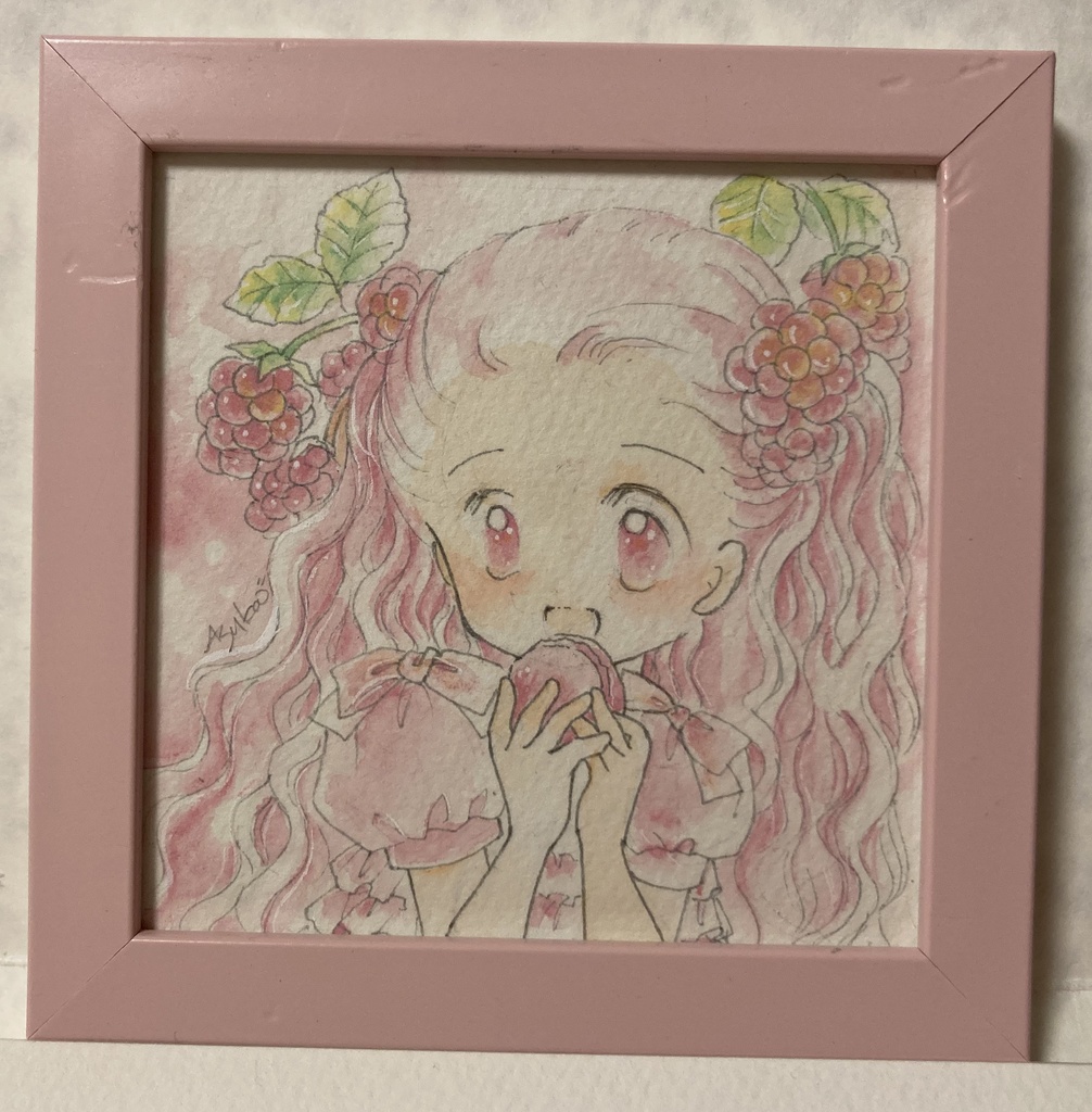 ミニ原画(おおよそ8センチ角)