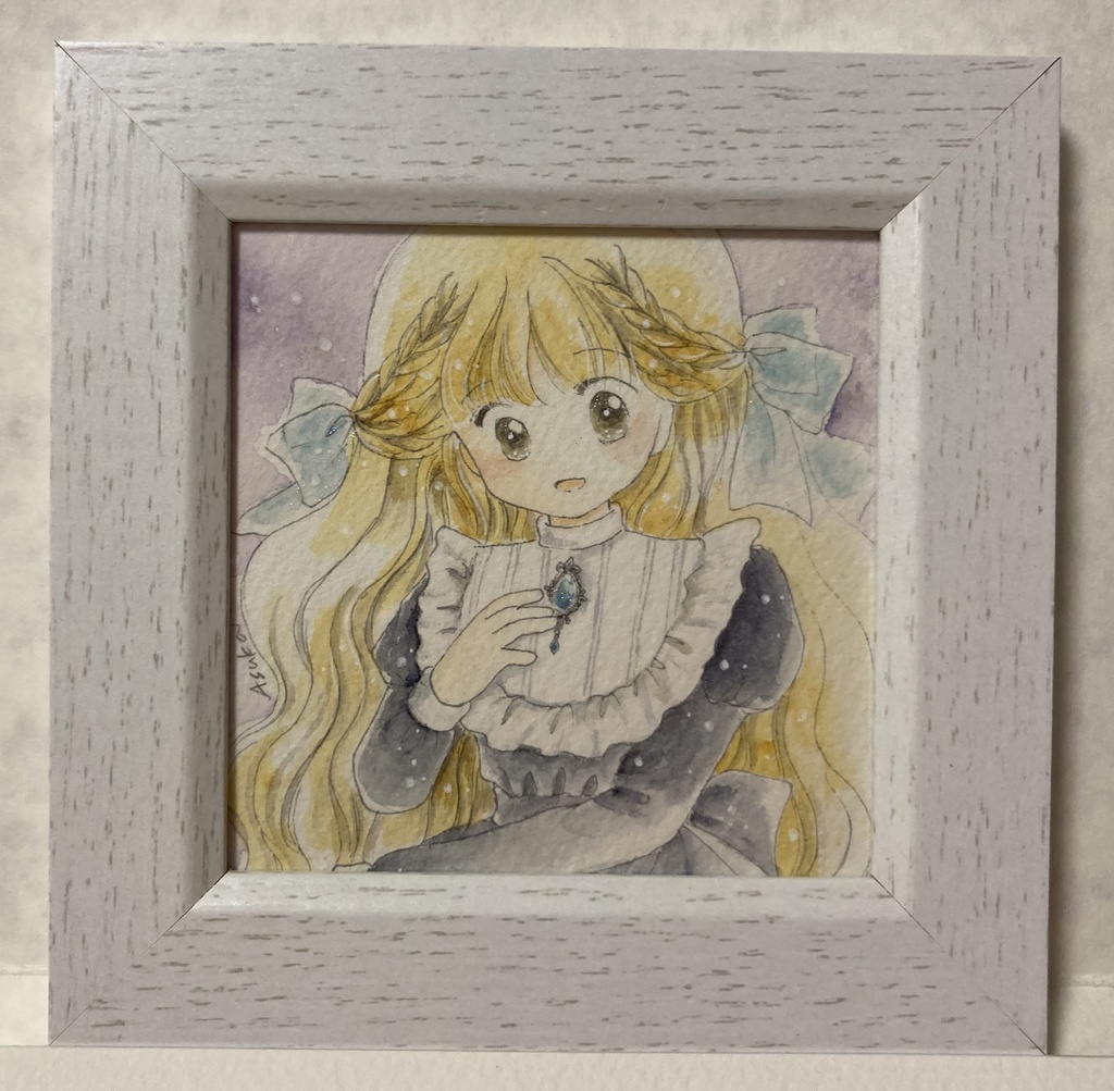 ミニ原画(おおよそ8センチ角)