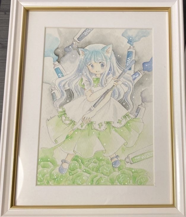 額装原画＊わたしのすきないろ