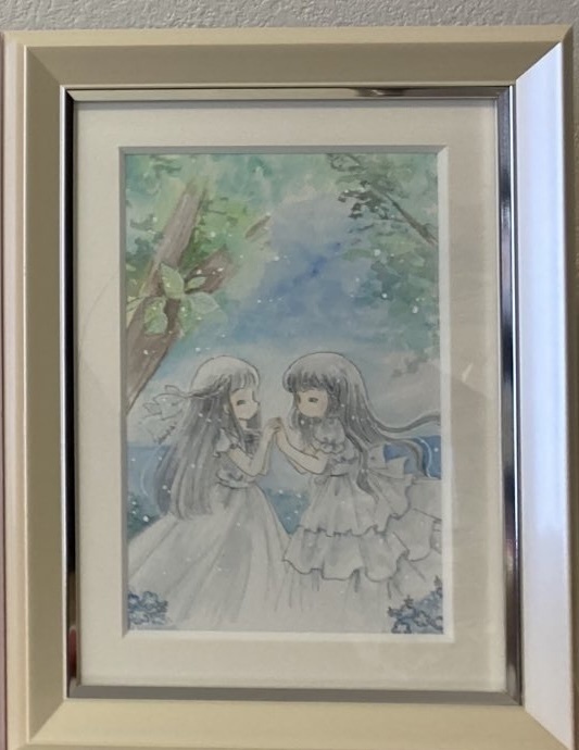 額装原画＊やっと会えた