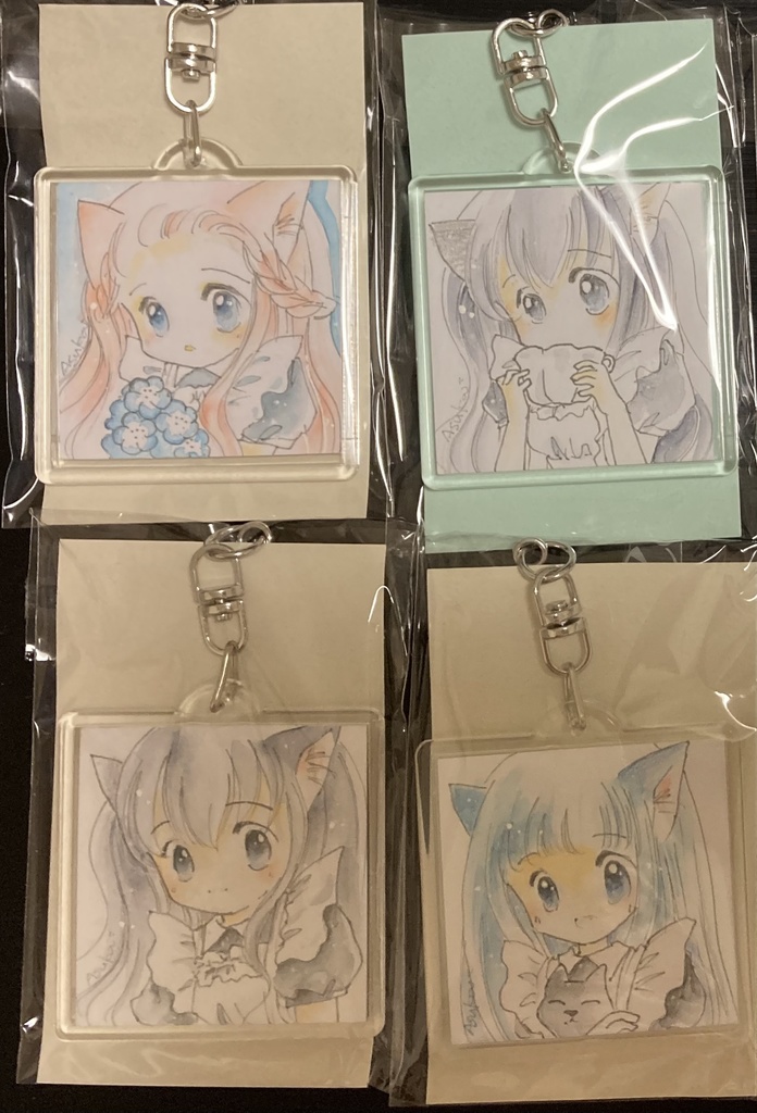 原画キーホルダー