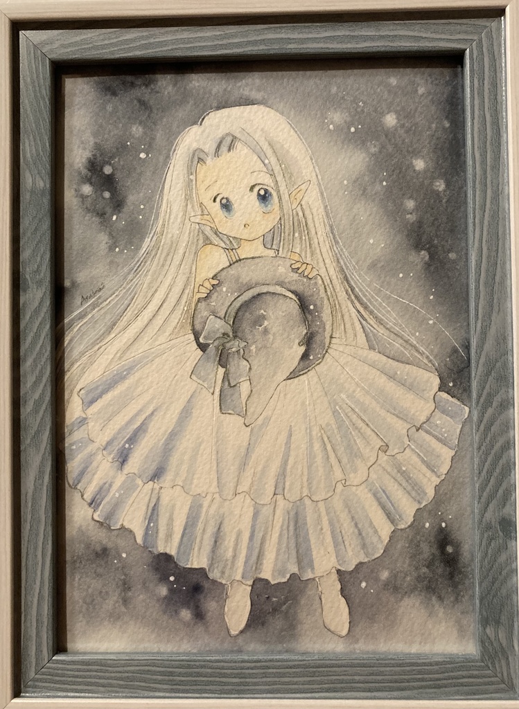 かたわらの魔法使い。＊額装原画