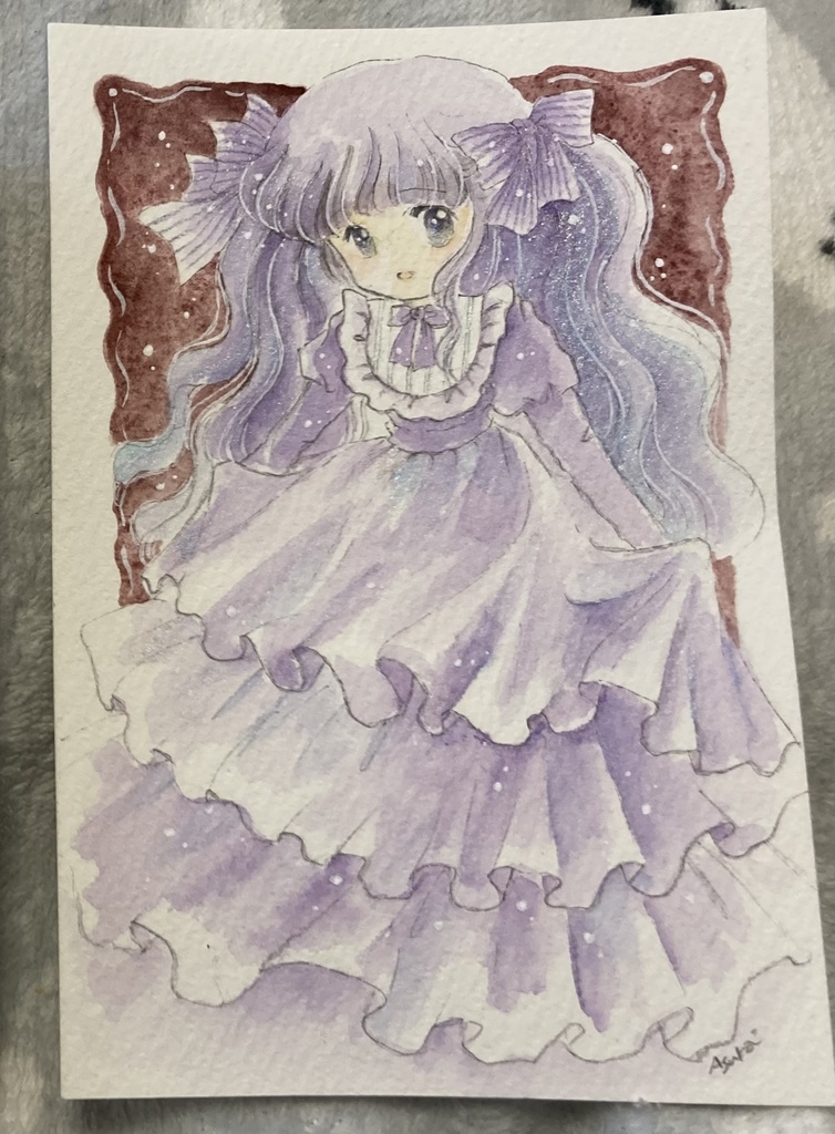 ポスカサイズ フレームレス原画