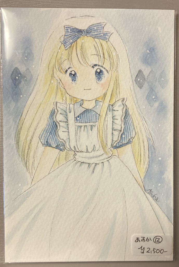 ポスカサイズ フレームレス原画