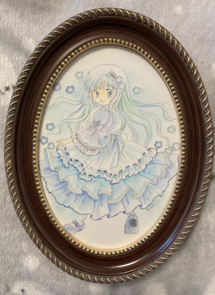 額装原画＊ひらひら