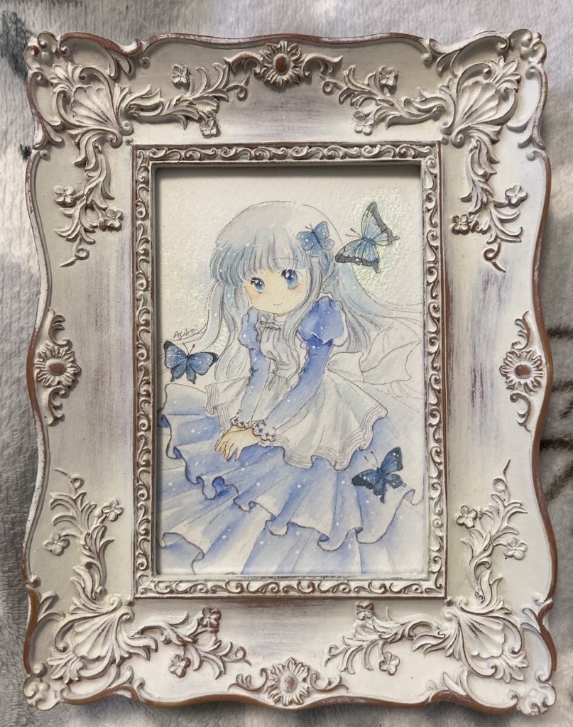 額装原画*ひらひら