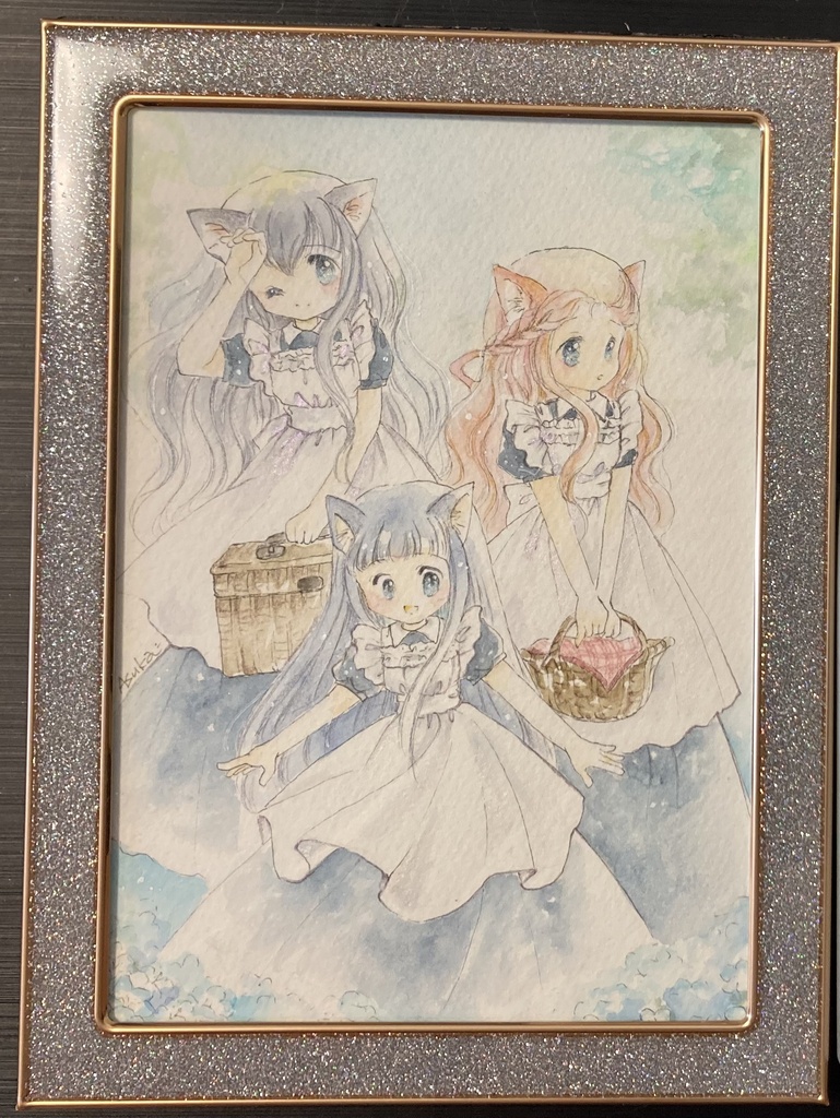 額装原画🐾とことこ