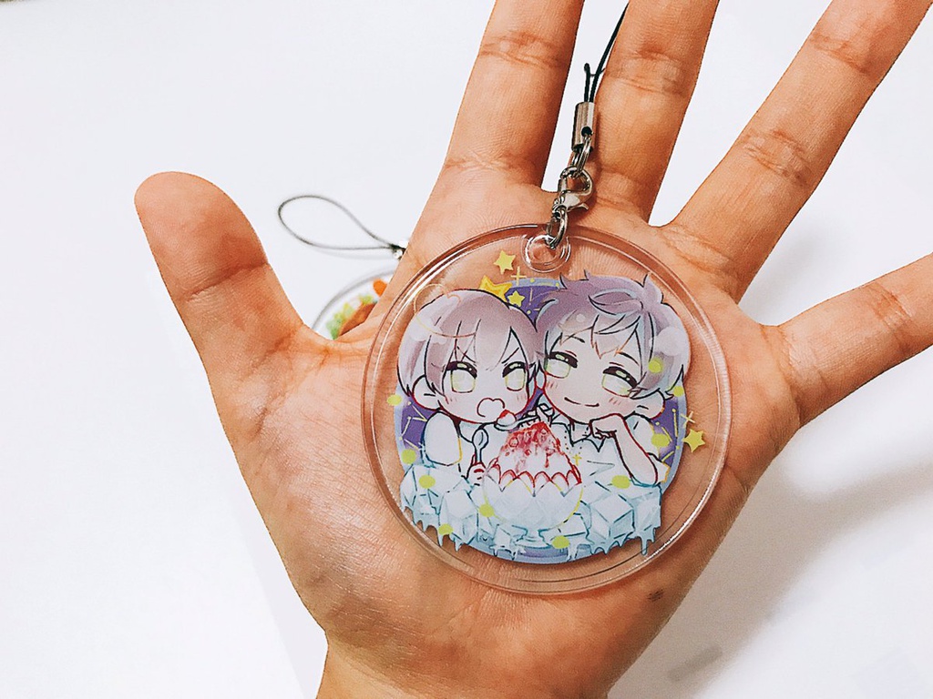 西ロマやわらかクリアチャーム