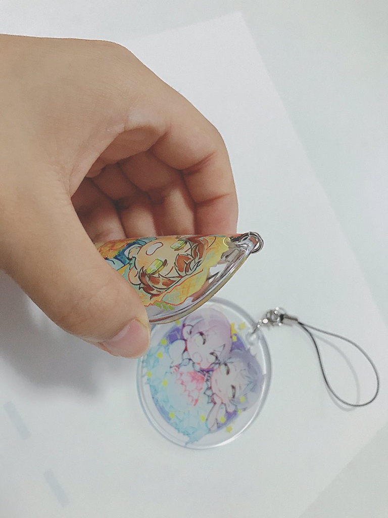 西ロマやわらかクリアチャーム