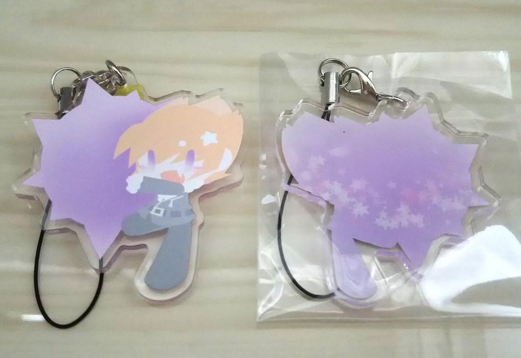 【再販+キャラ追加】ぜあるパステルアクキー