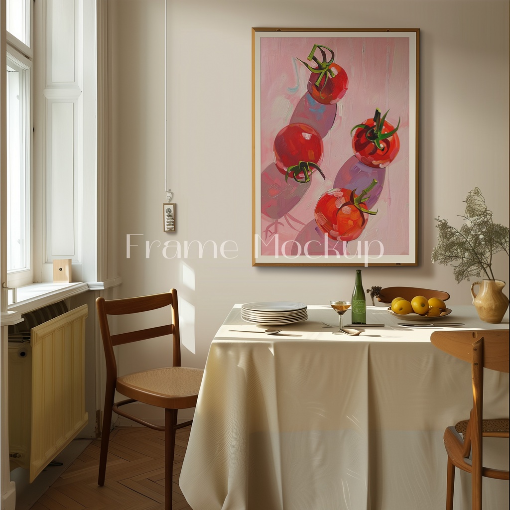 高品質フレームモックアック アート作品展示用 PSDスマートオブジェクト