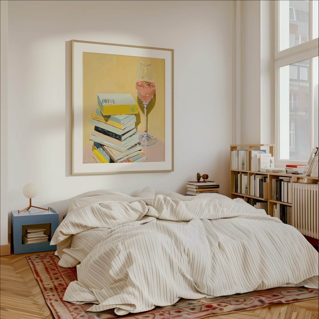 高品質フレームモックアック アート作品展示用 PSDスマートオブジェクト