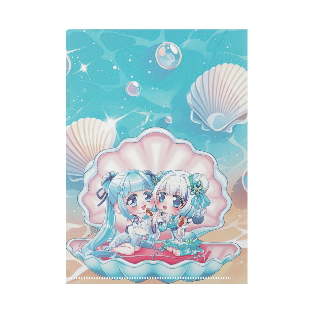 雫のクリアファイル(2Ver.)