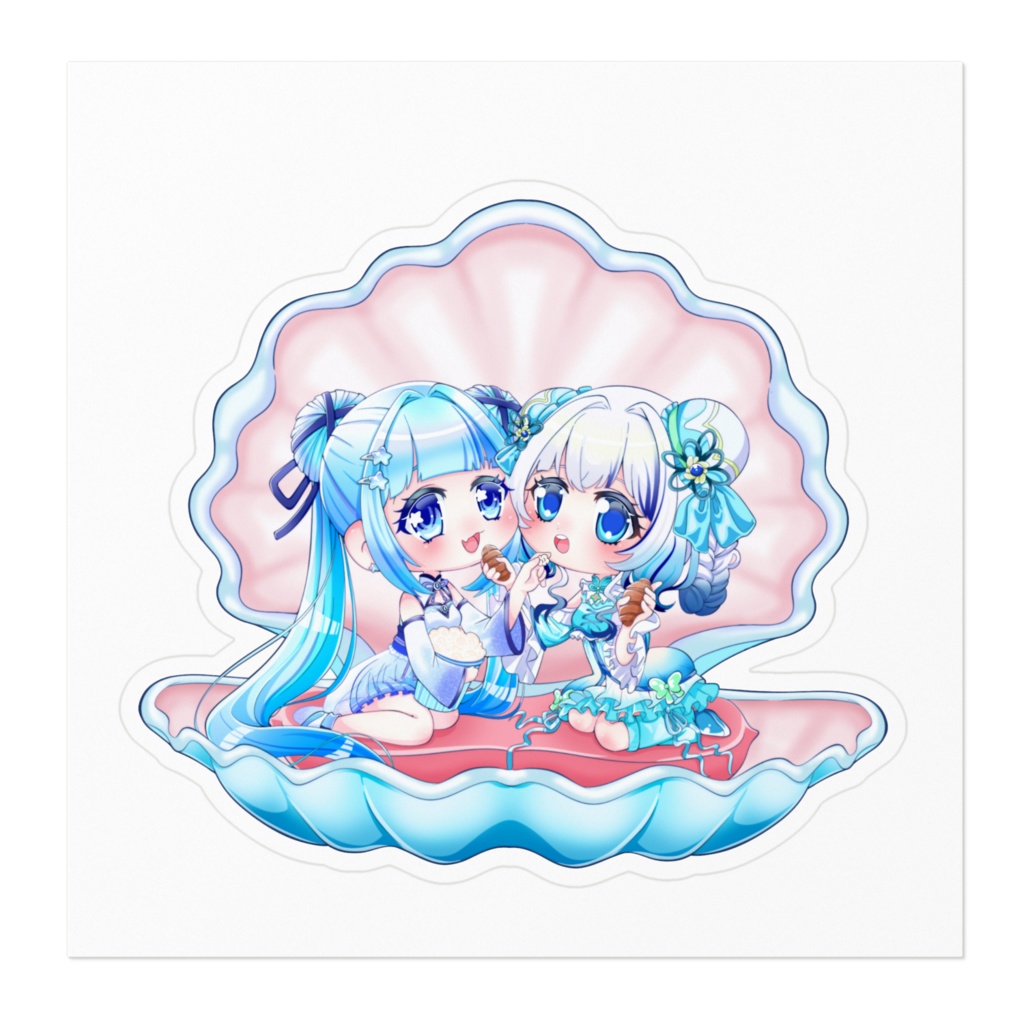 雫のステッカー(3種類)