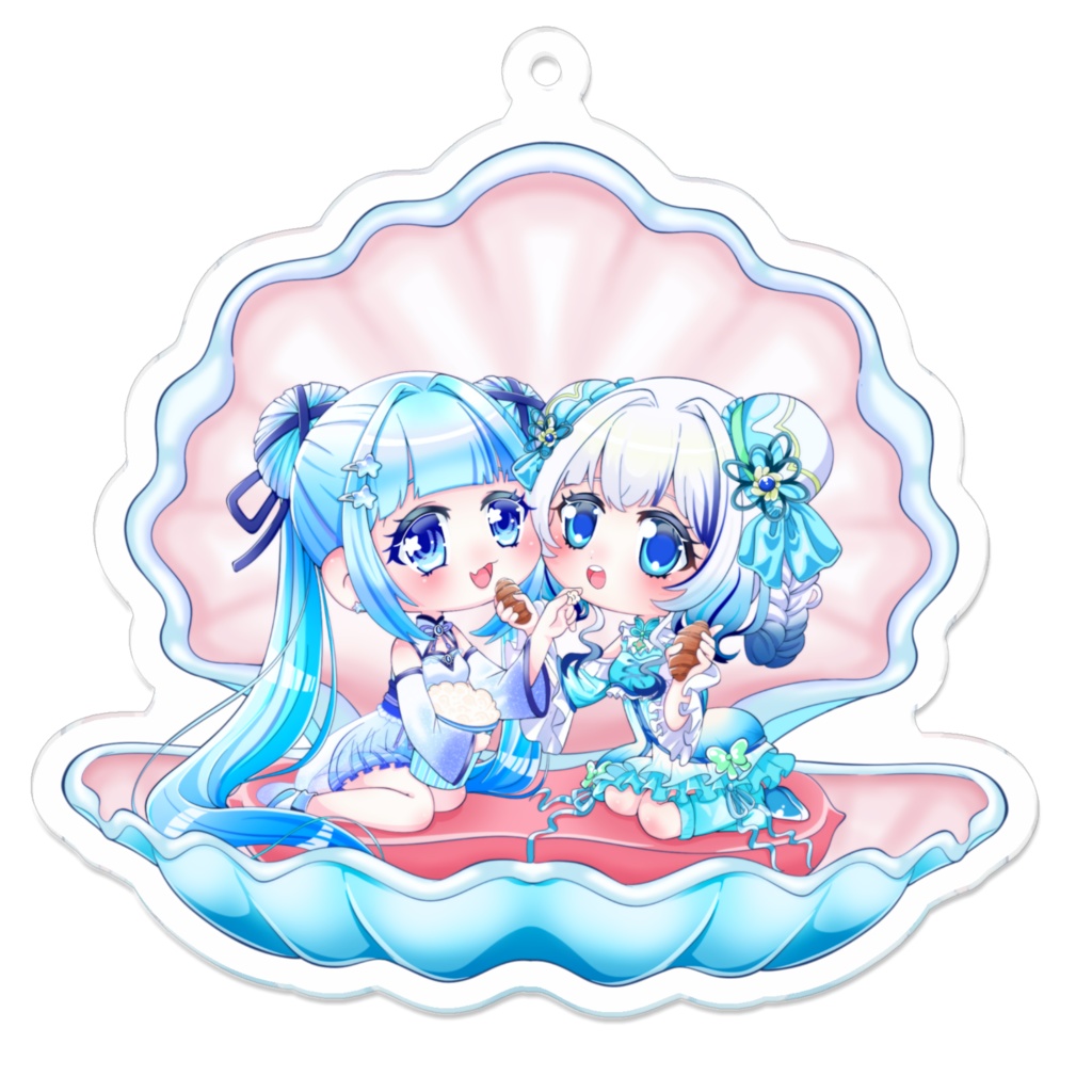 雫のアクキー