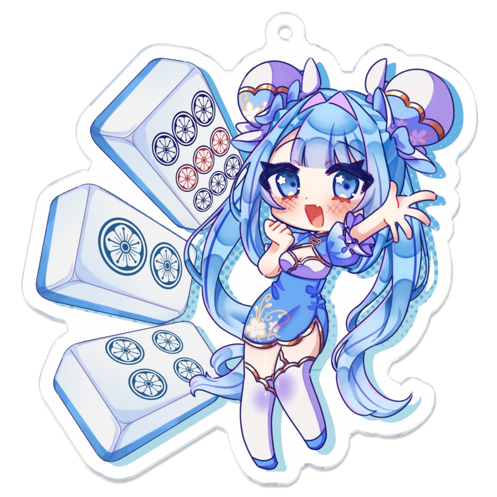 雀牌シリーズ 雫のアクキー