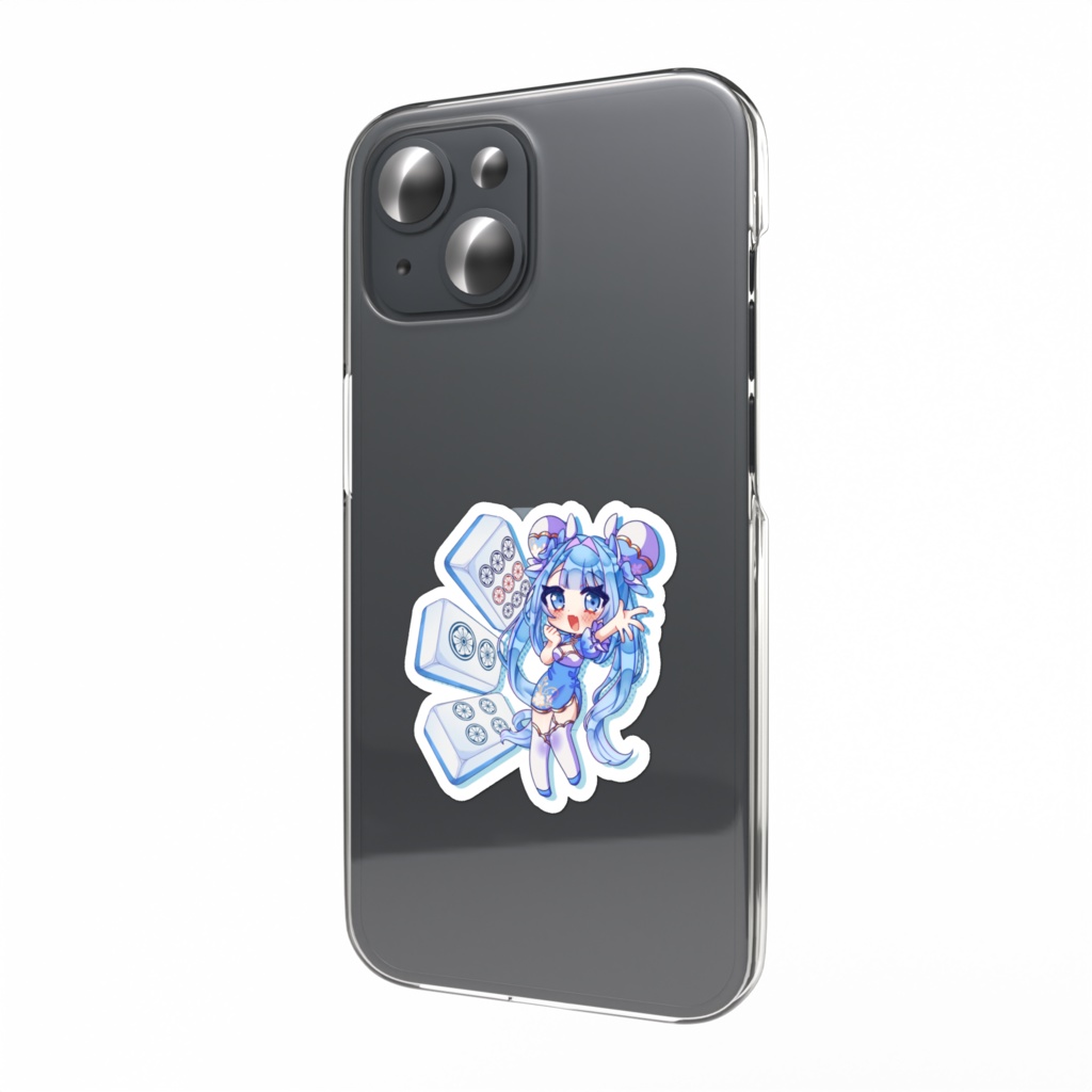 雀牌シリーズ 雫のスマホステッカー