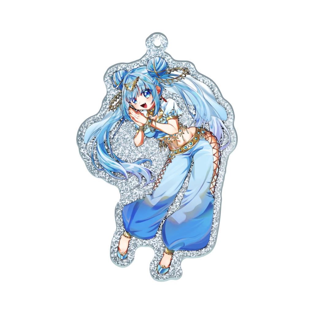 2周年記念 雫ナマステラメアクリルキーホルダー