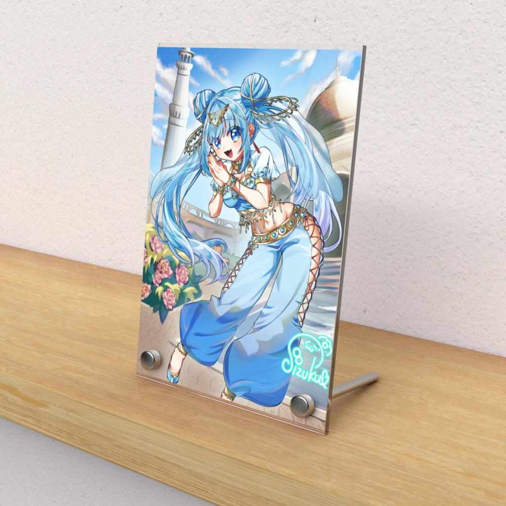 2周年記念 雫のアクリルフォトパネル