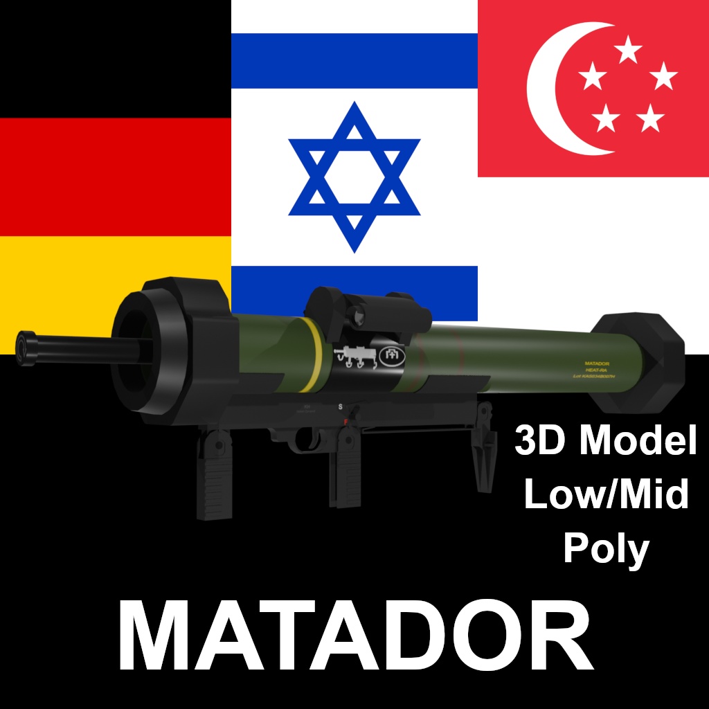 【VRChat】MATADOR: man-portable, anti-tank, anti-door (RGW 90)