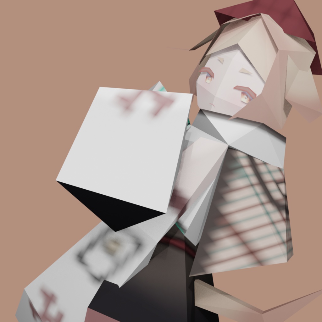 【VRChat】「256 Warabi」256 Warabi 【3Dアバター】[3D Avatar]  - Kasder's Booth - 2/5