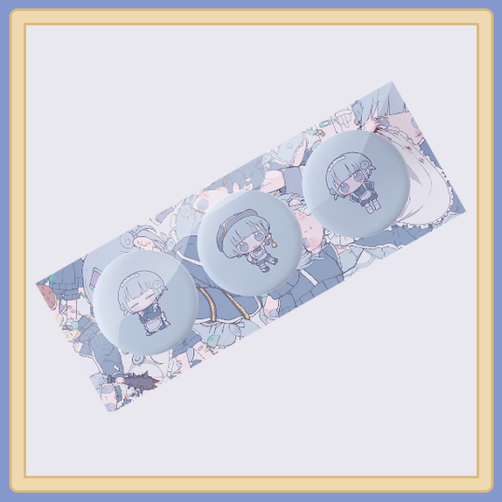 jellygirl缶バッチセット