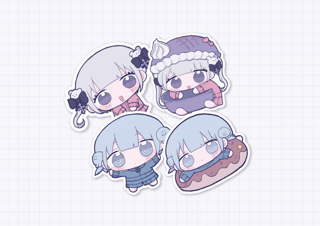 ﾕｷﾑﾗﾁｬﾝ! & をとは Pop Up Store　ステッカーセットA