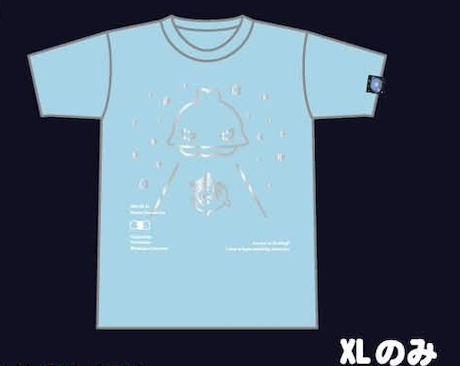 ツキましては　被験体Tシャツ
