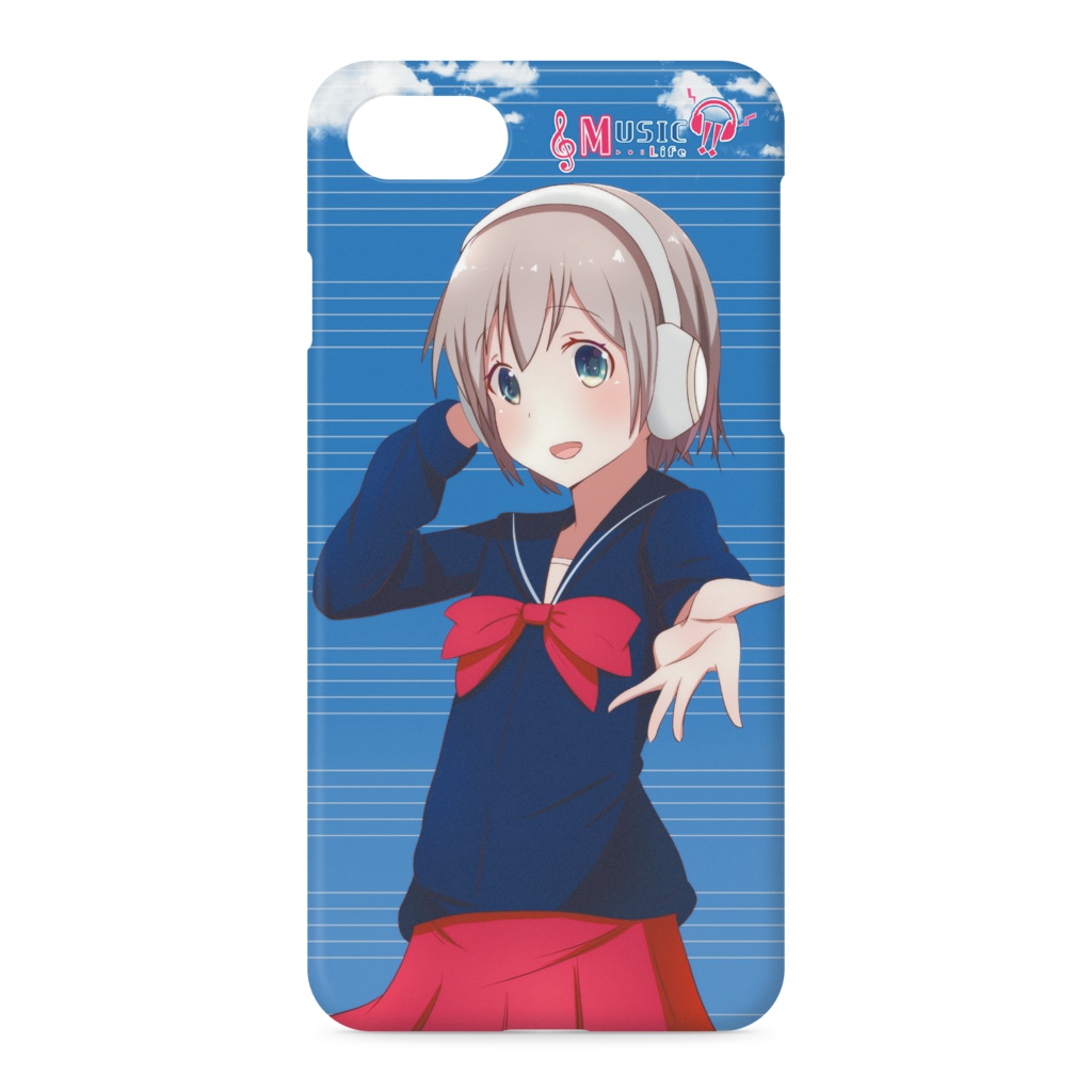 MUSIC Life!! スマホケース(iPhone7)