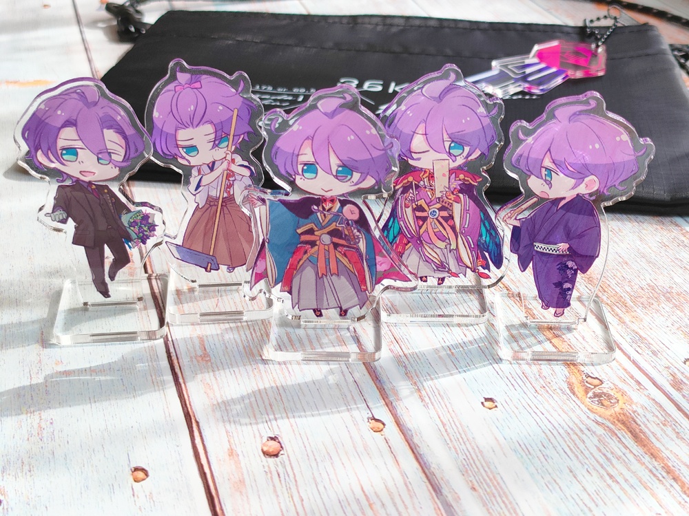 【三十六歌 花を添う】ちび歌仙アクリルスタンド