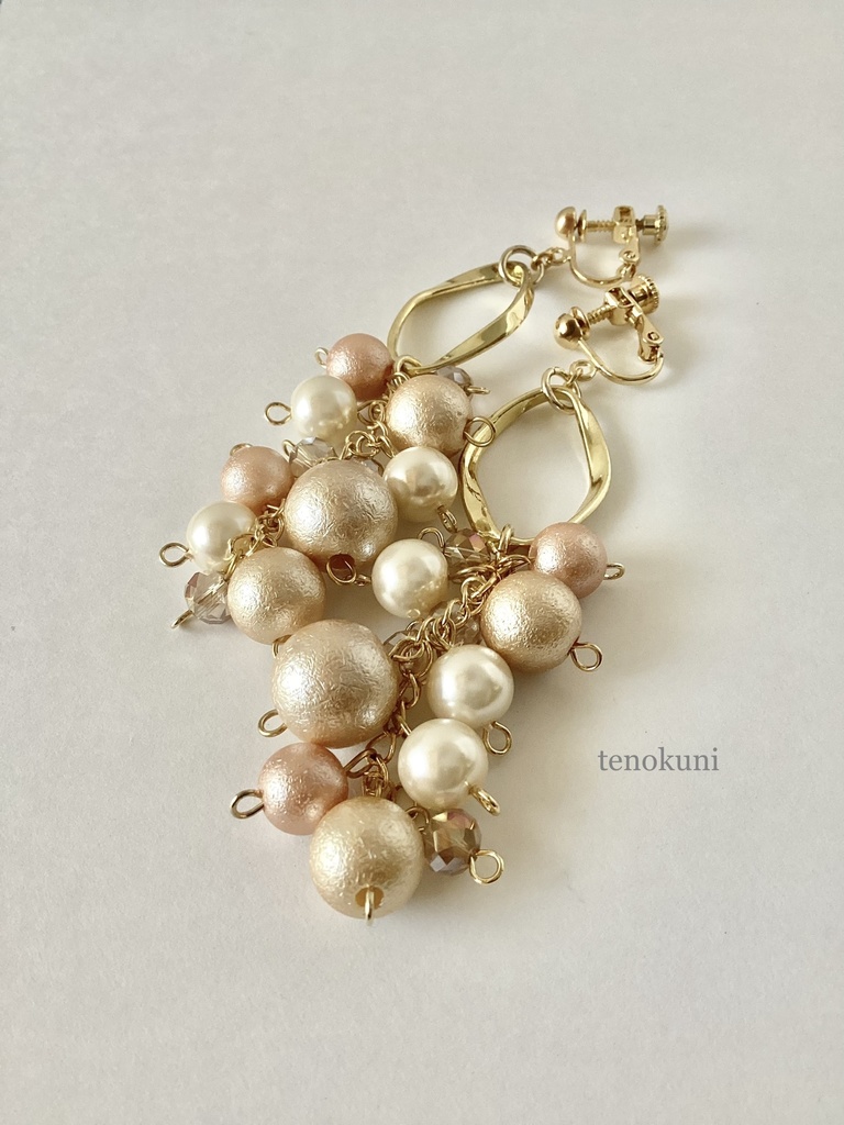 <スイートシャンデリア> イヤリング