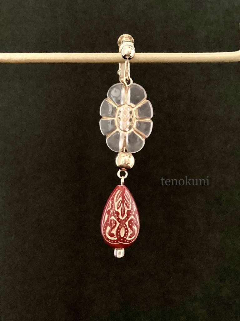 <休日はお嬢さん> イヤリング