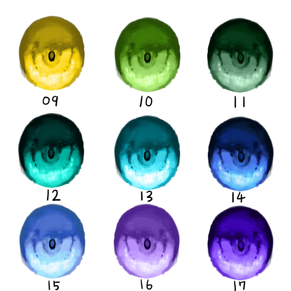 【VRoid】ミナレ式瞳テクスチャ