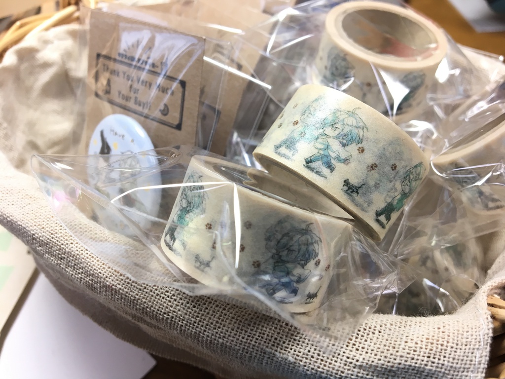 月下組マスキングテープ