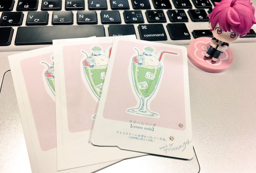 月下組ICカードステッカー