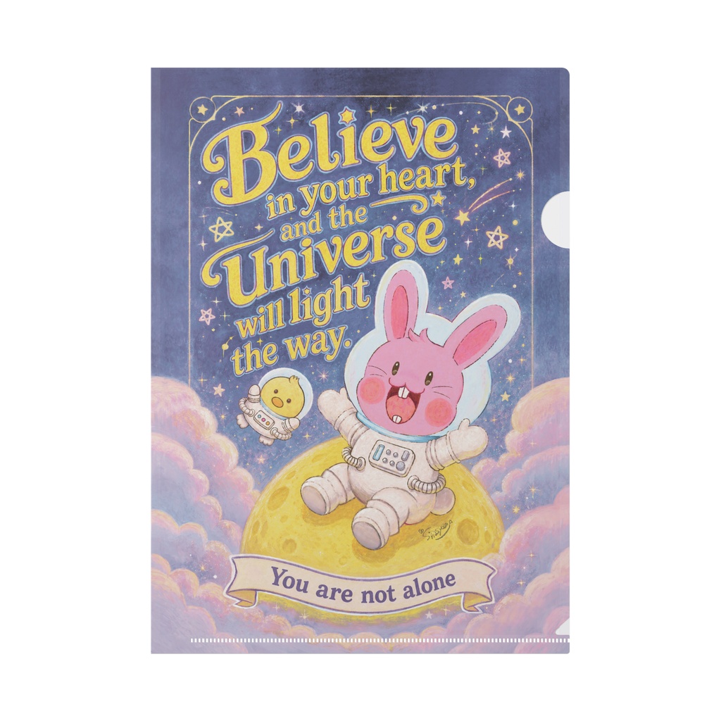 【A4クリアファイル】Believe in Your Heart
