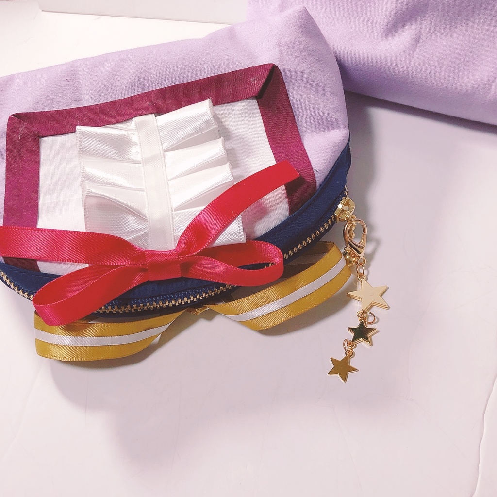 【オーダー】竜城明日香ポーチ【かえる★彡様】