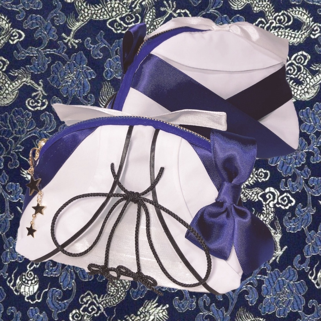 【オーダー】竜城明日香ポーチ【かえる★彡様】