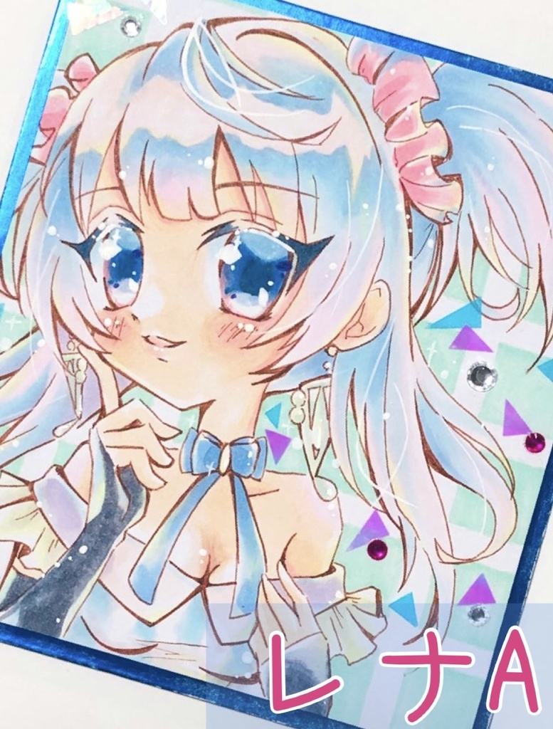 【ミニ色紙】複製色紙【複製原画】