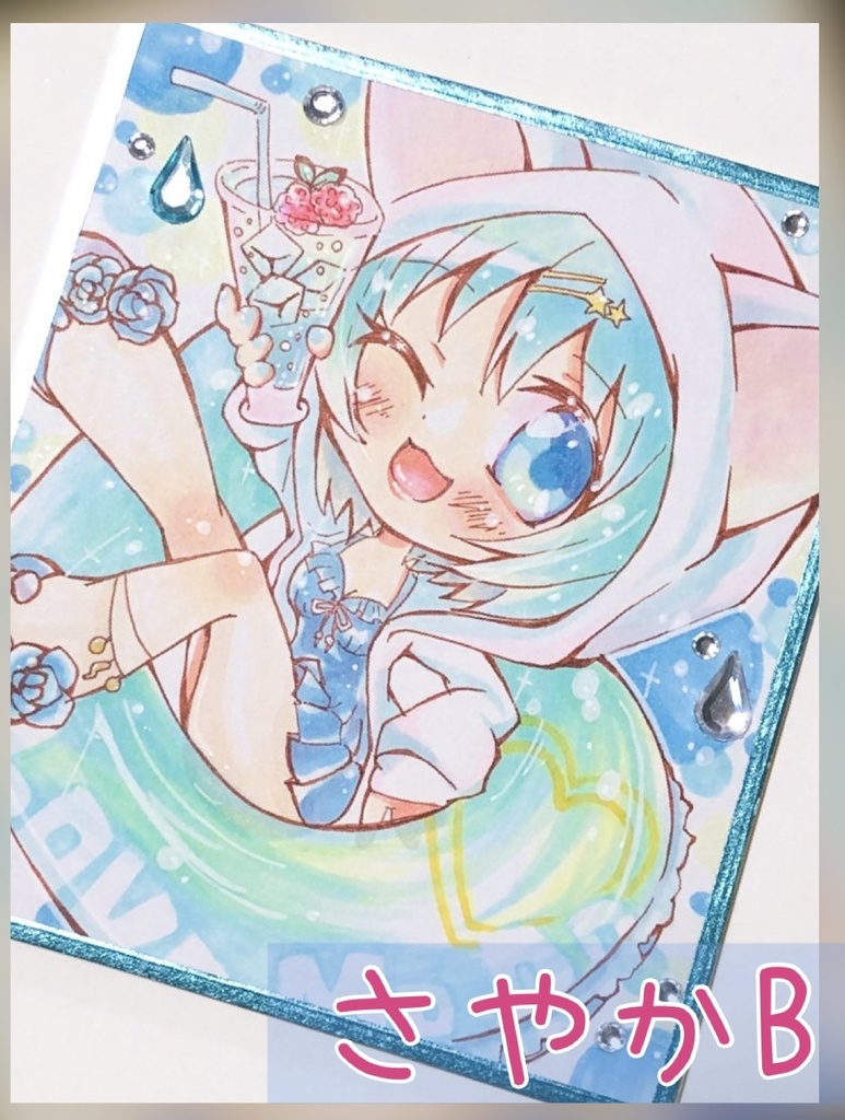 【ミニ色紙】複製色紙【複製原画】