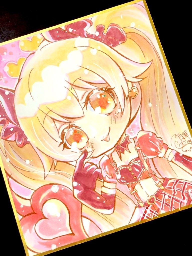 【ミニ色紙】複製色紙【複製原画】