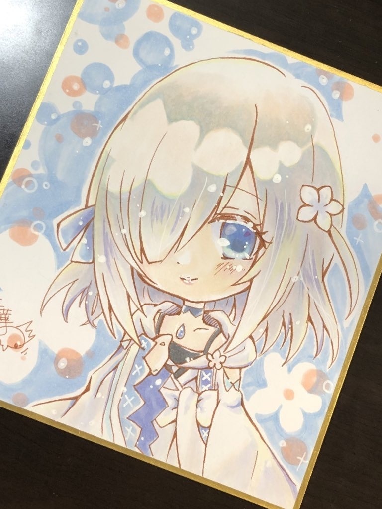 【ミニ色紙】複製色紙【複製原画】