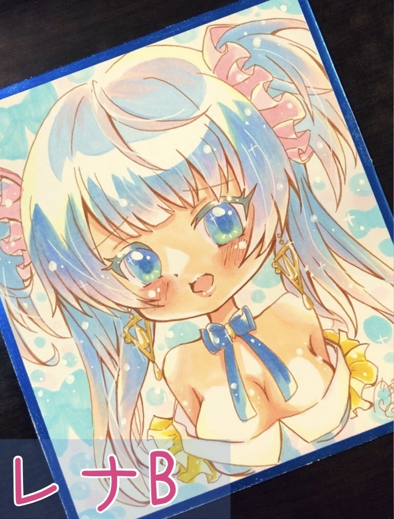 【ミニ色紙】複製色紙【複製原画】