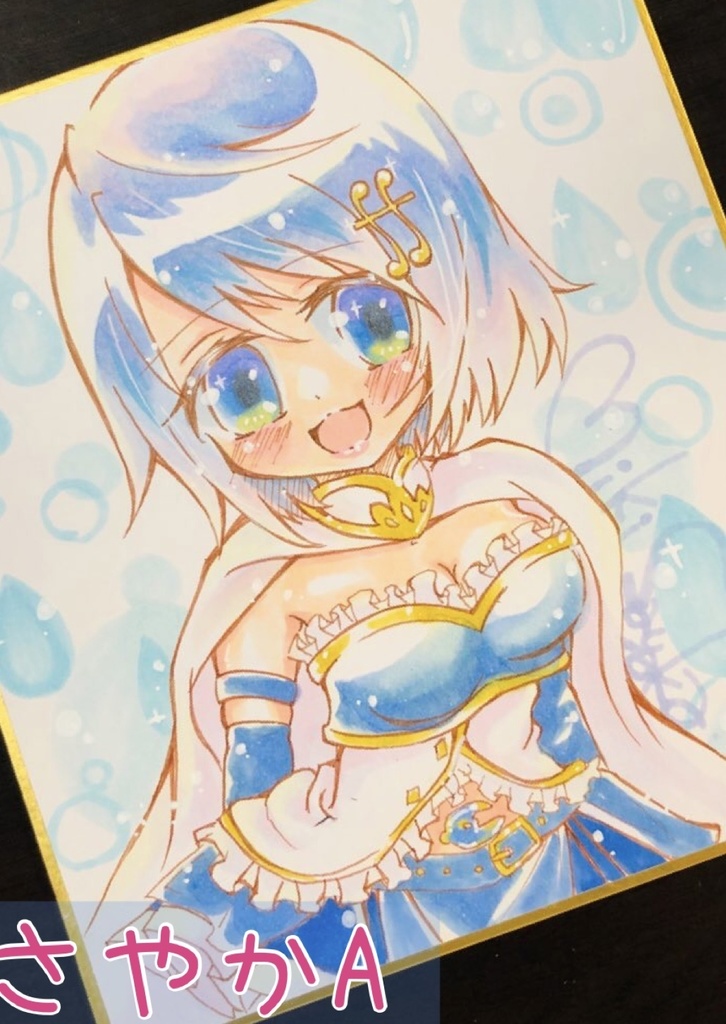 【ミニ色紙】複製色紙【複製原画】