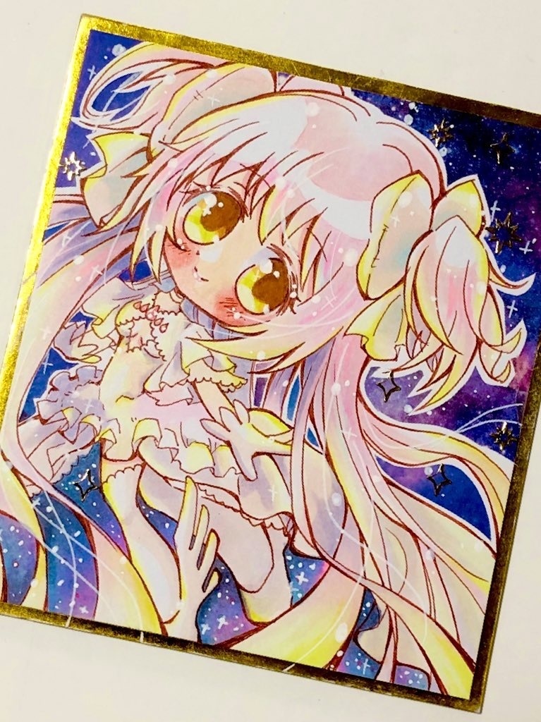 【ミニ色紙】複製色紙【複製原画】