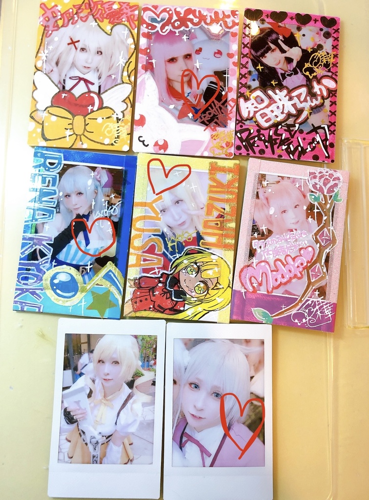 【ﾌﾟﾘﾚｺ15】天才らくがきチェキ【世界で1枚】