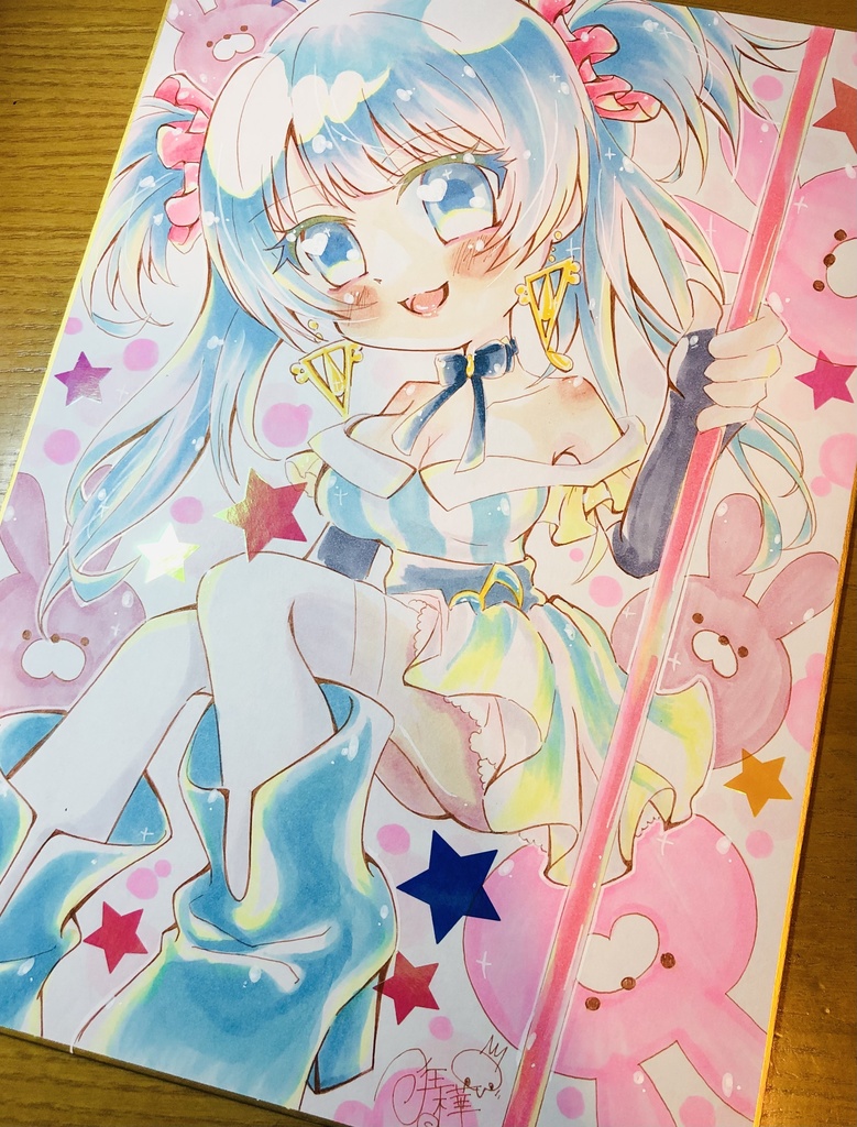 【原画】水波レナ.鹿目まどか【救済複製】