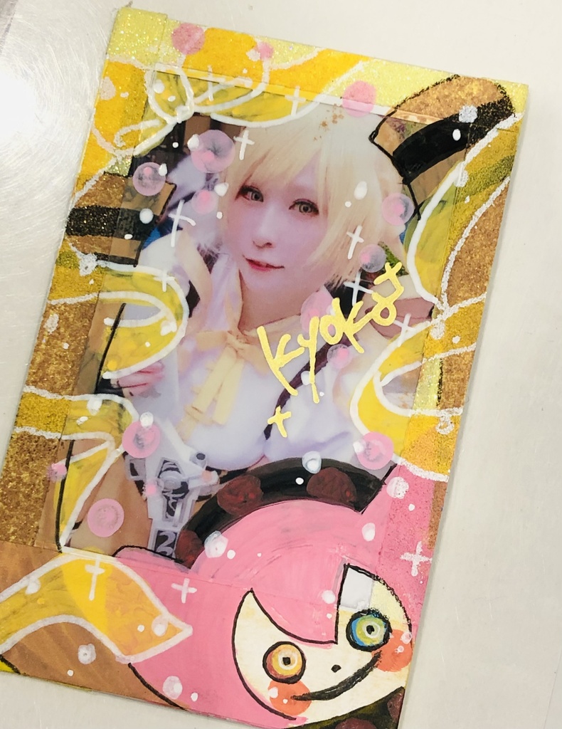 【天才落書き】巴マミチェキ【この世で1枚】