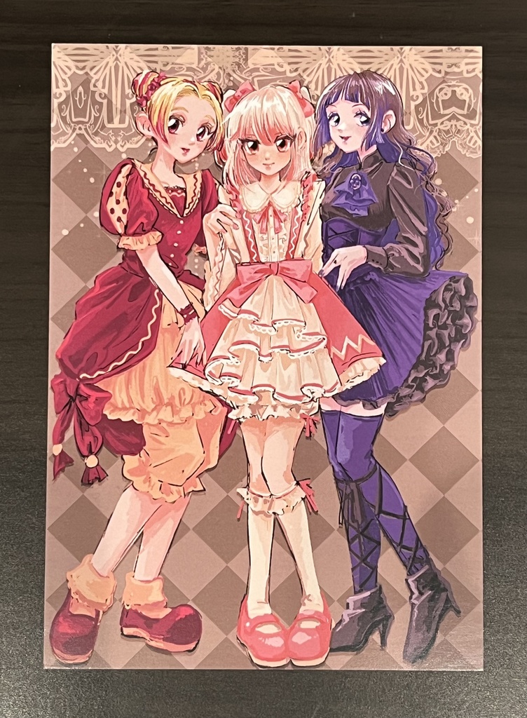 焼き菓子なロリィタ ポストカード