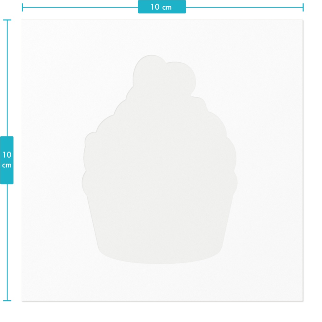 カップケーキステッカー